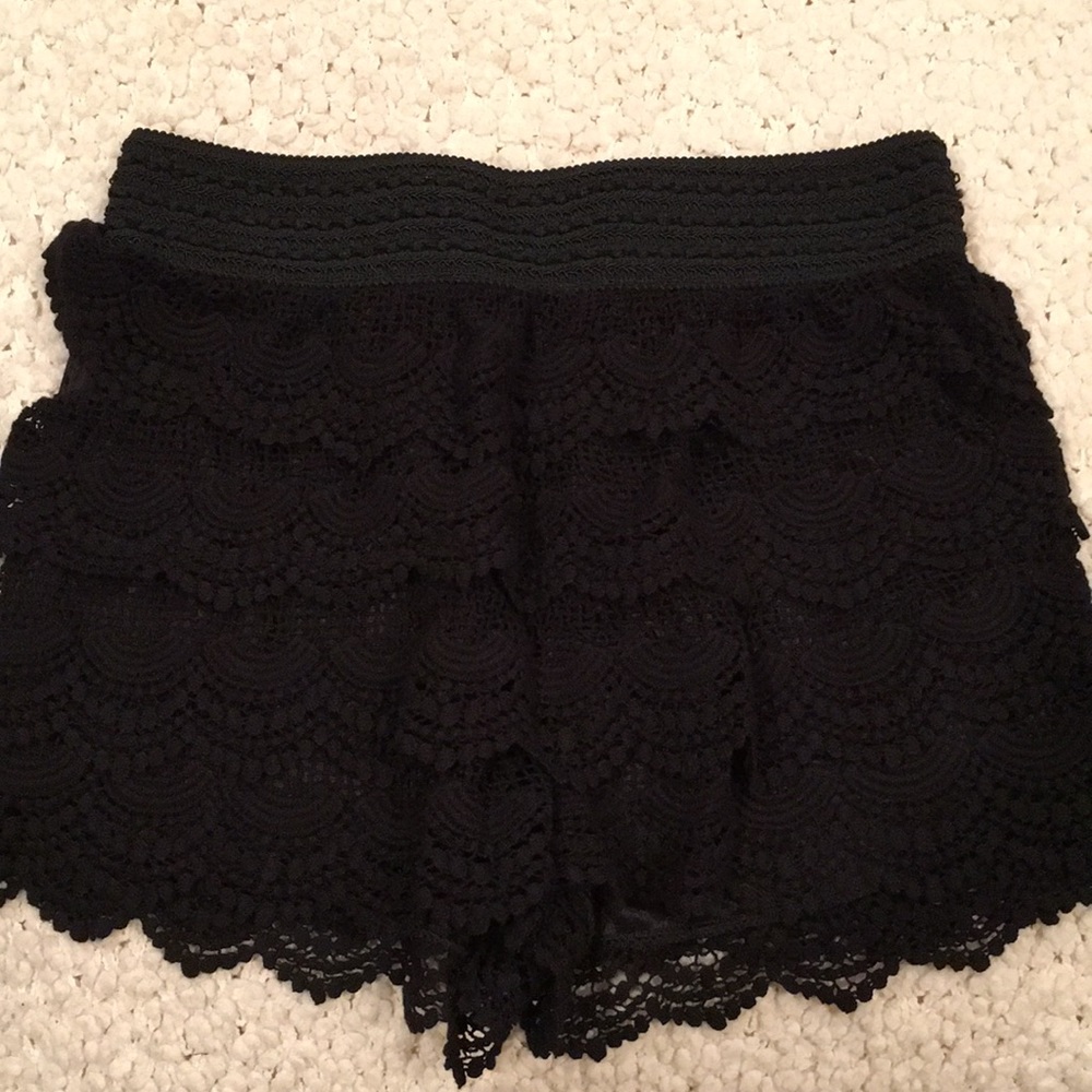 Lace shorts
